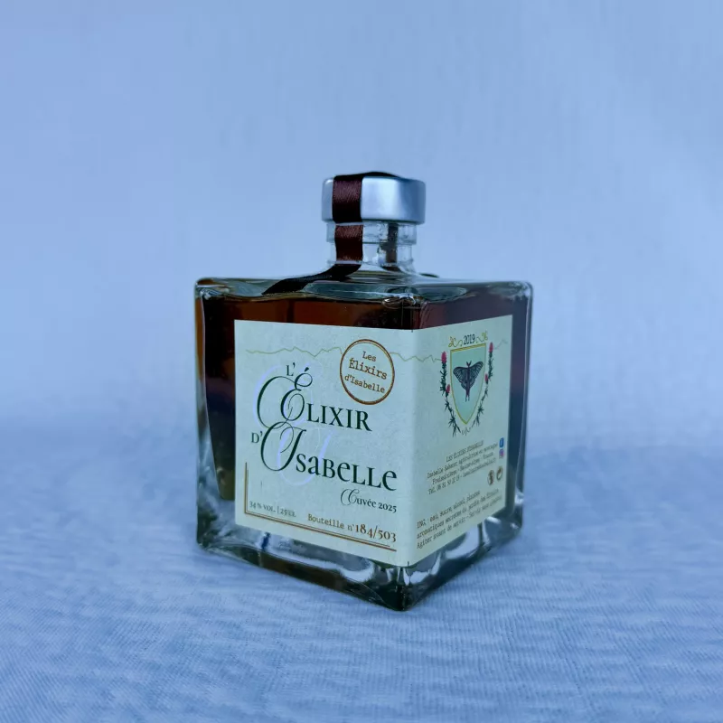 Bouteille l'élixir d'isabelle