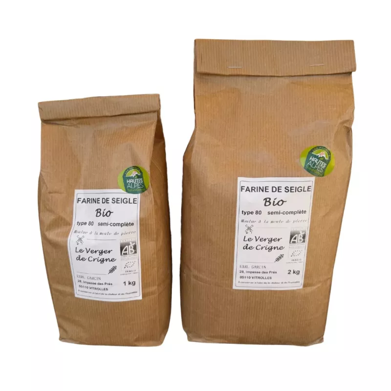 Farine de seigle T80 bio