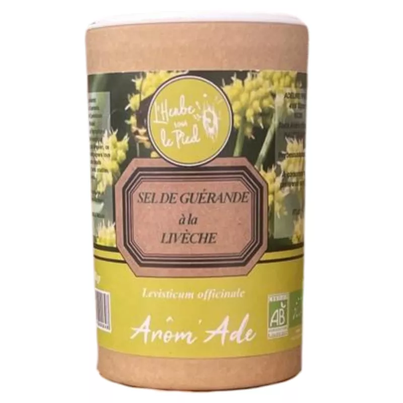 Sel de guérande à la livèche