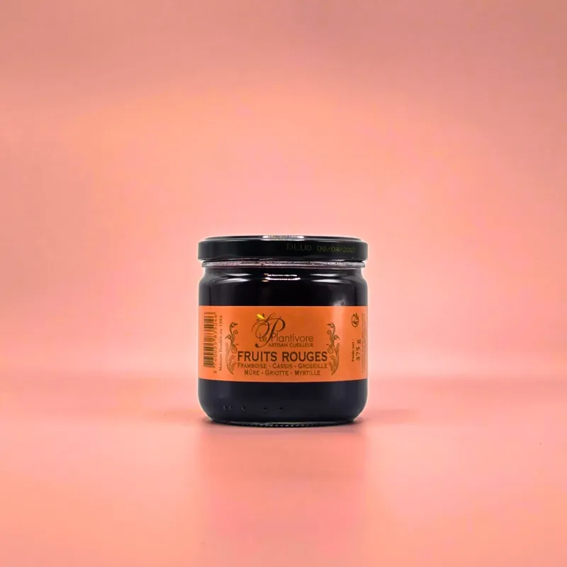 Confiture de fruits rouges