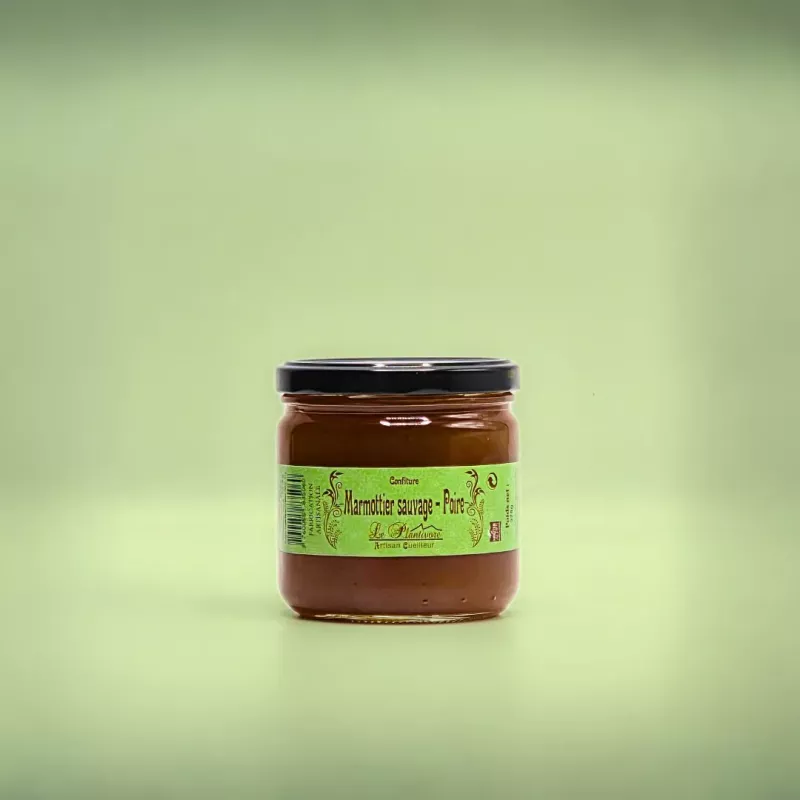 Confiture de marmottier - poire