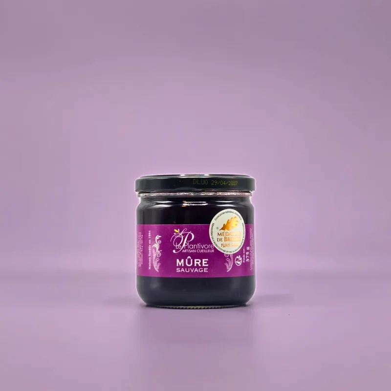 Confiture de mûre sauvage