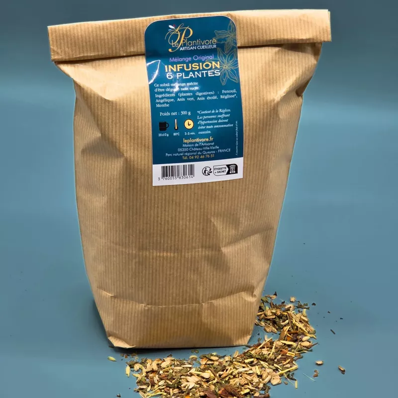 Infusion 6 plantes - vrac