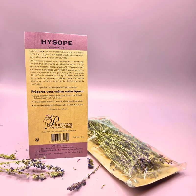 Sachet d'hysope sauvage