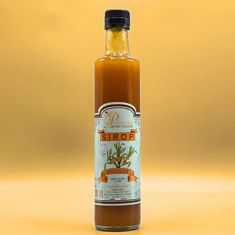 Sirop artisanal d'argousier
