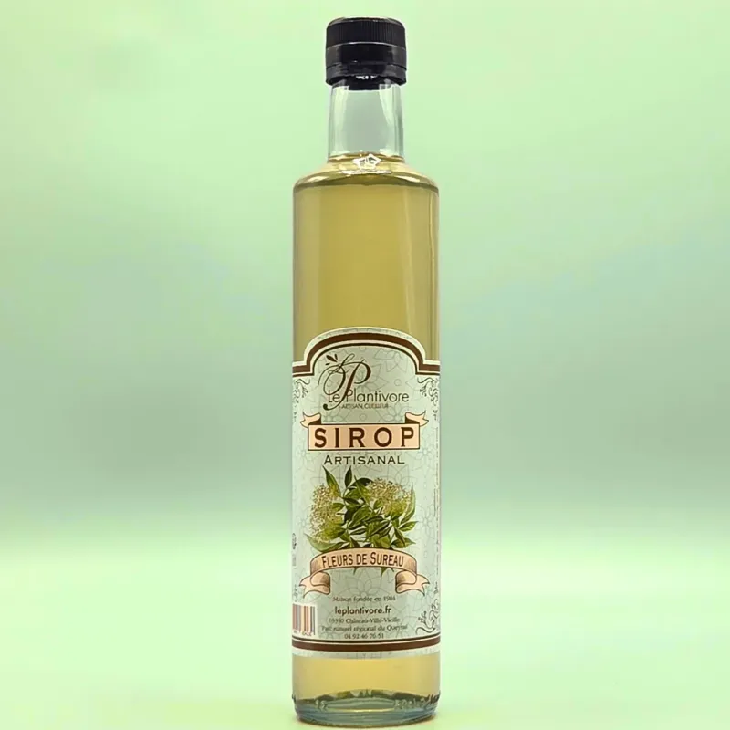 Sirop artisanal de fleurs de sureau