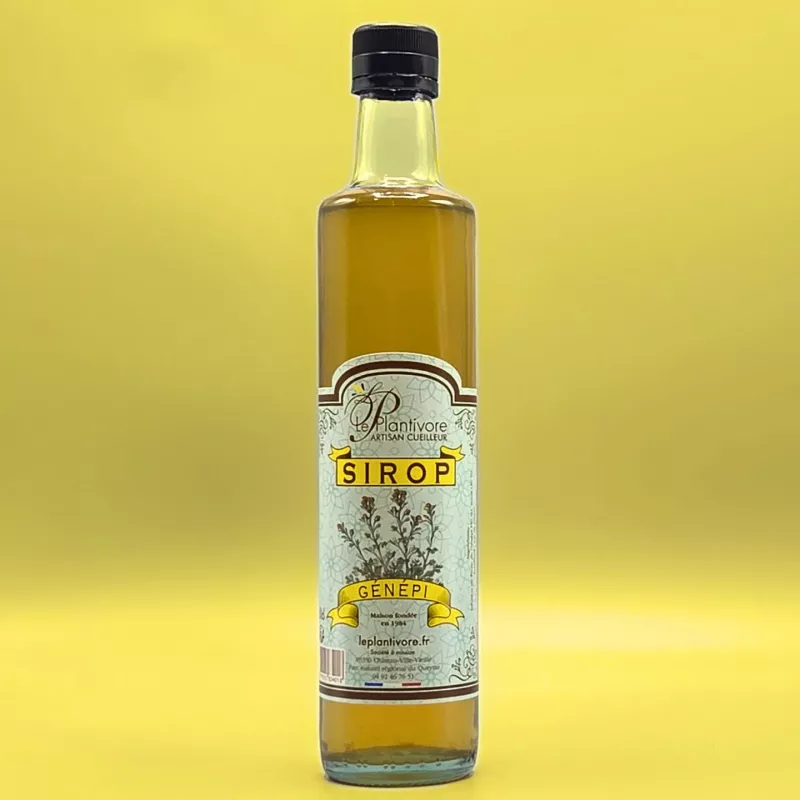 Sirop artisanal de génépi