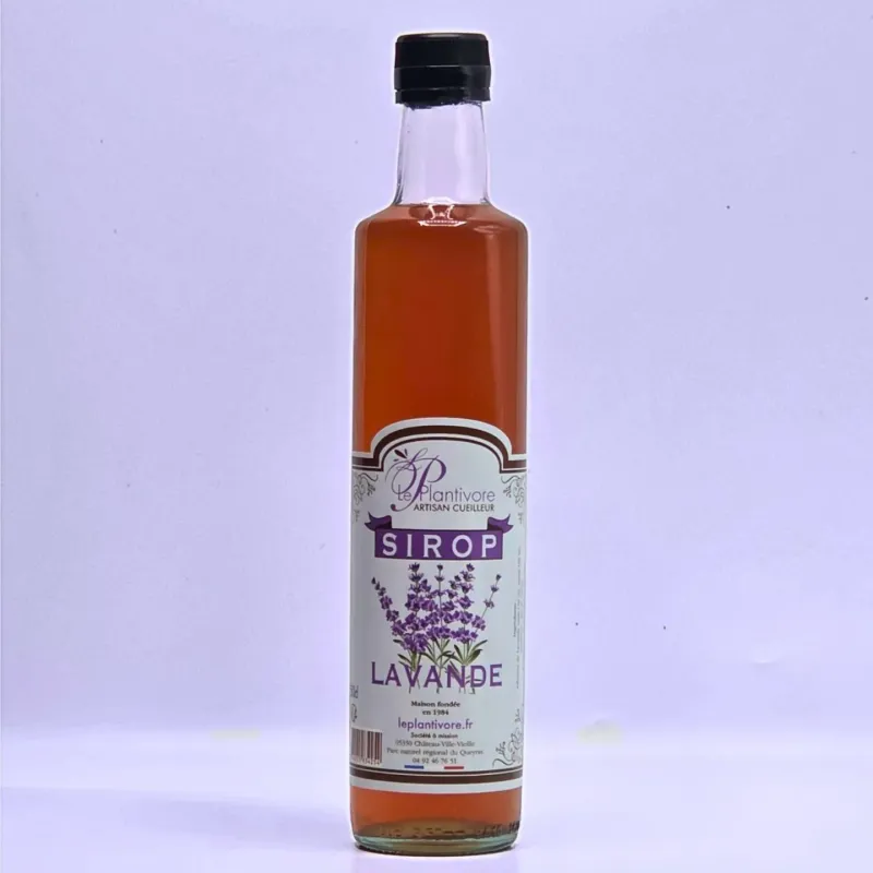 Sirop artisanal de lavande