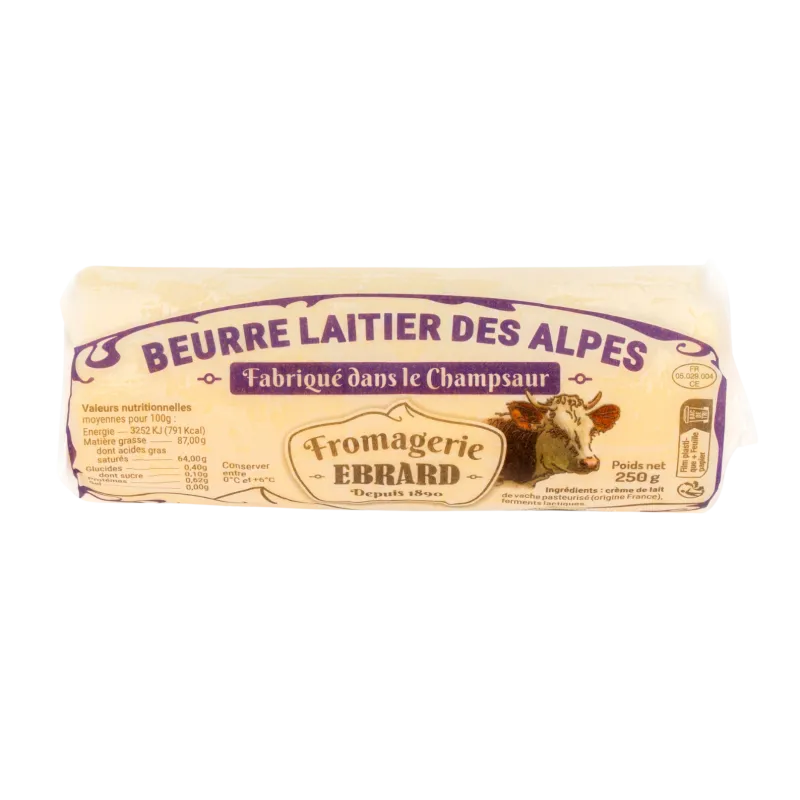 Beurre laitier des alpes