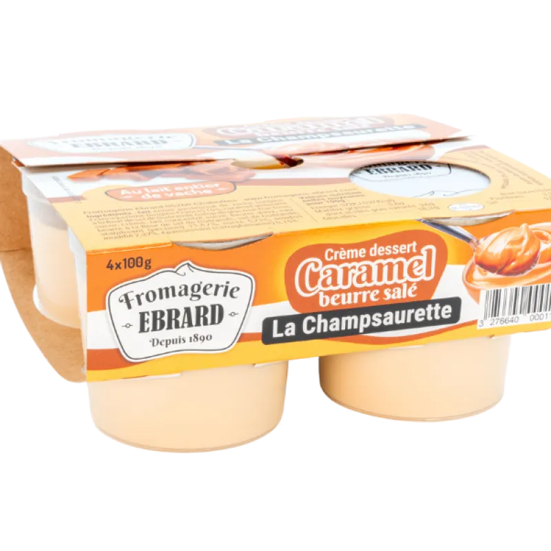 Crème dessert Caramel beurre salé