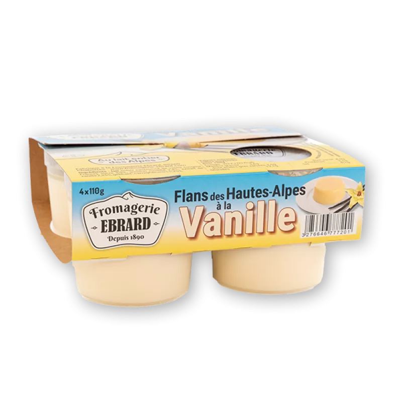 Flan à la vanille