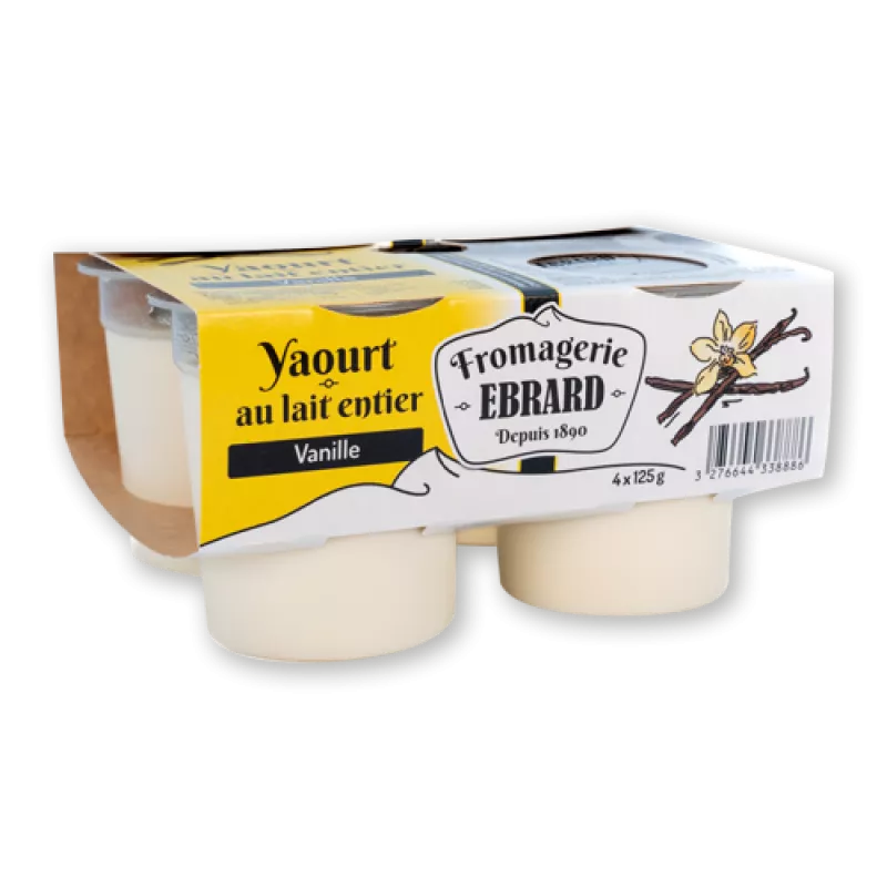 Yaourt à la vanille