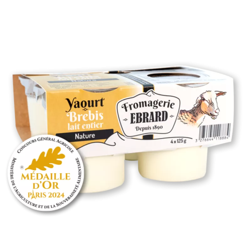 Yaourt de brebis nature