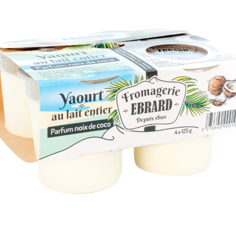 Yaourt parfum noix de coco