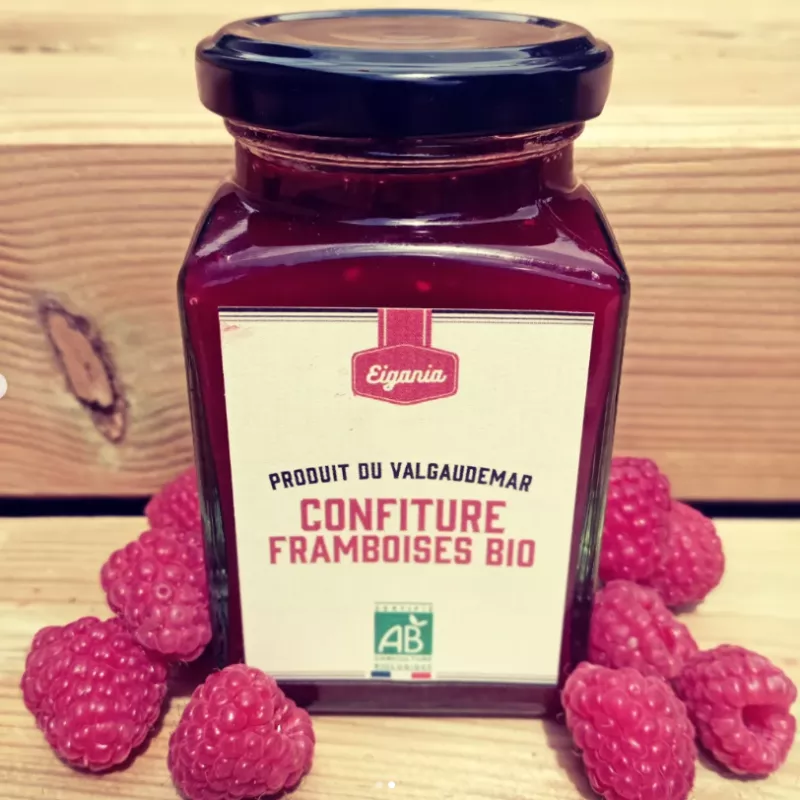Confiture de framboise bio