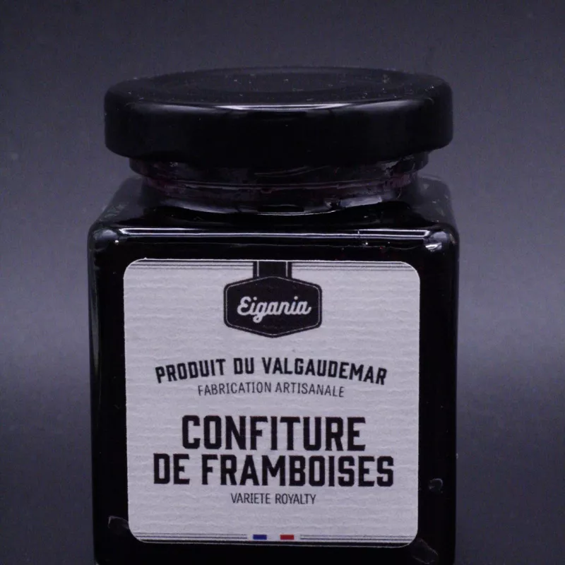 Confiture de framboises noires ROYALTY