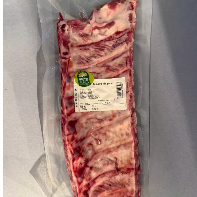 Travers (porc)