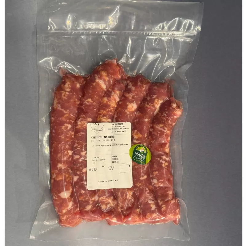 Chipolata nature