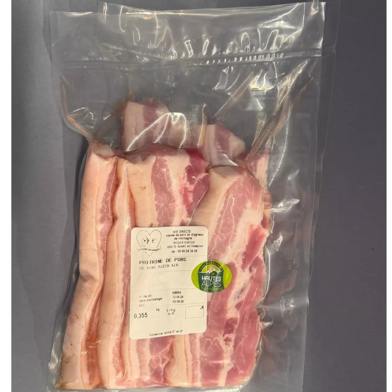 Poitrine de porc