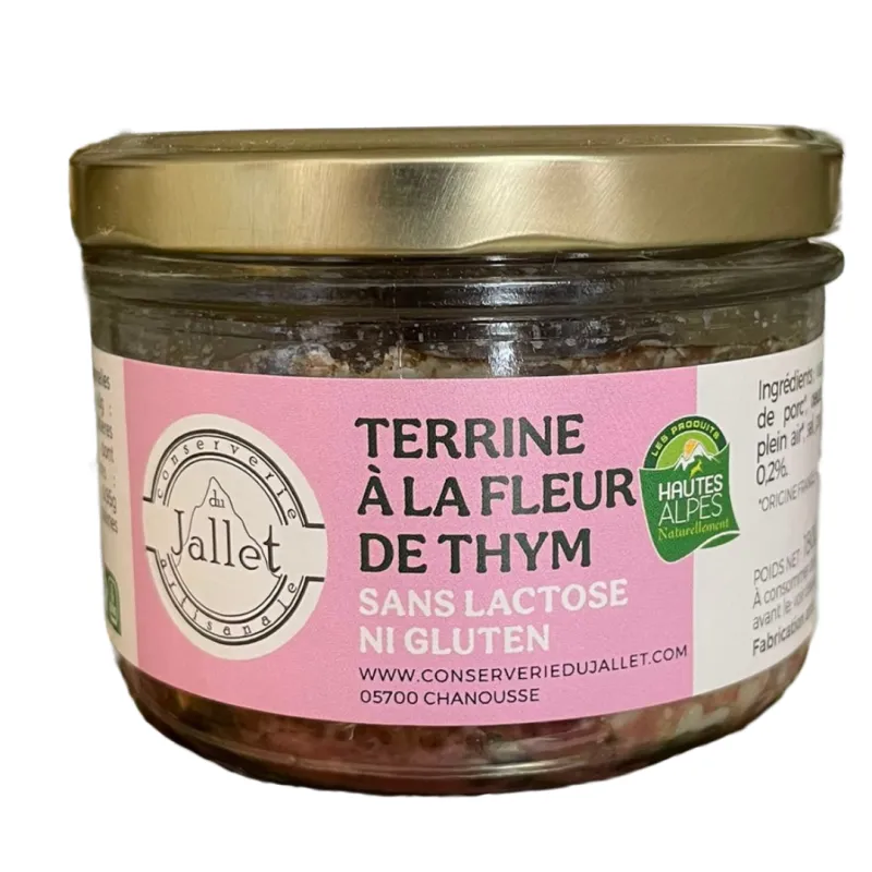 Terrine aux fleur de thym