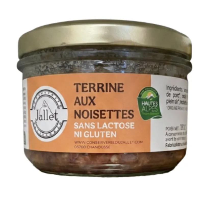 Terrine aux noisettes